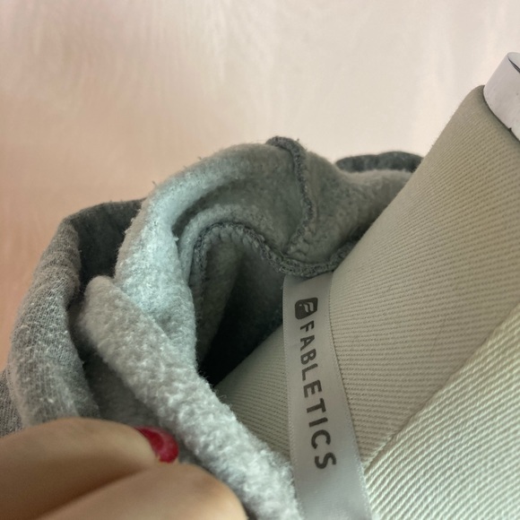 Fabletics long gray pullover hoodie - Picture 5 of 6